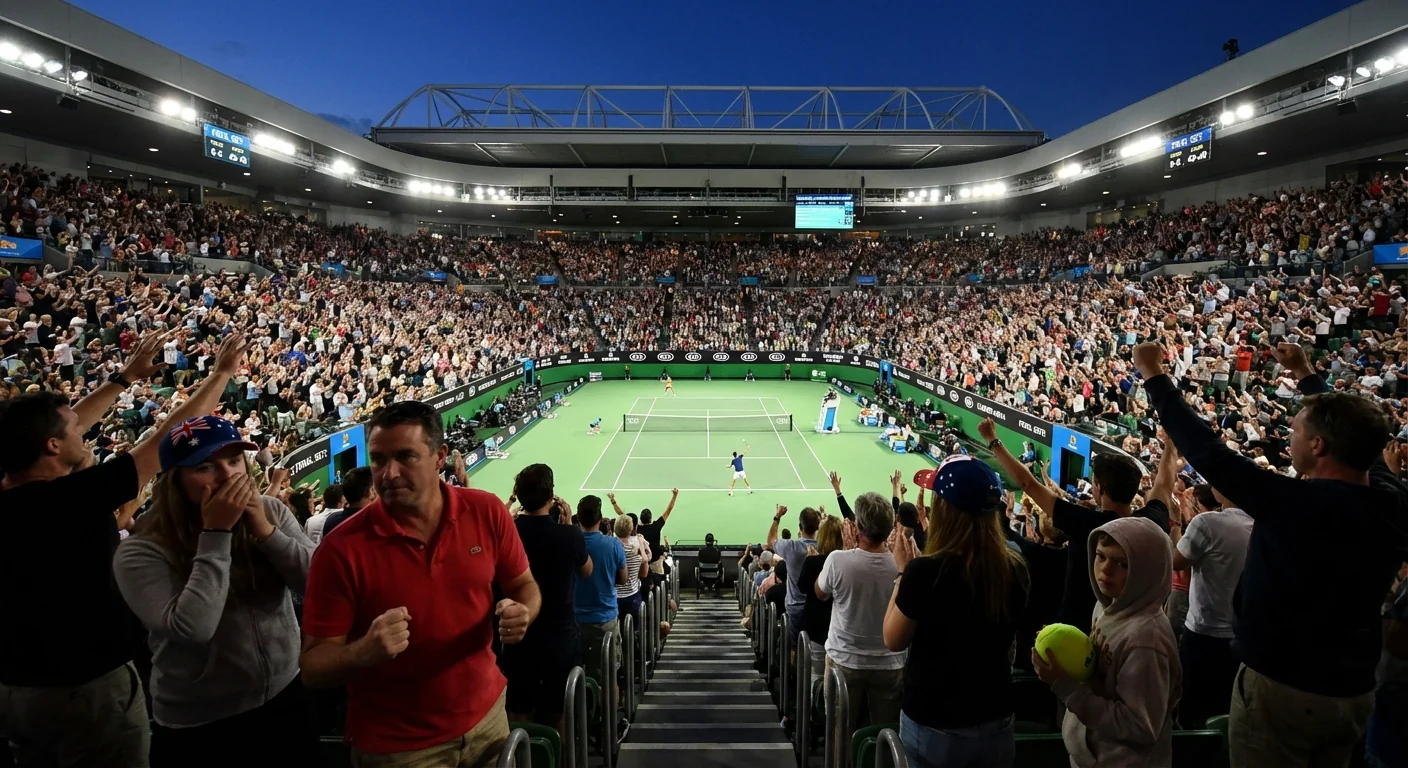 Alcaraz Completes Career Slam, Downs Djokovic in Melbourne - Image 1