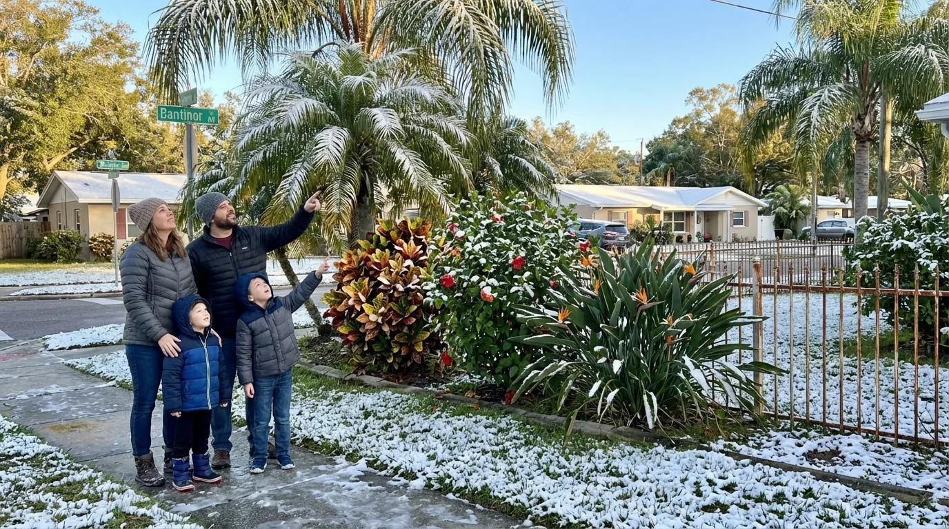 Could Tampa See Snow? Rare Flurries Possible - Image 1