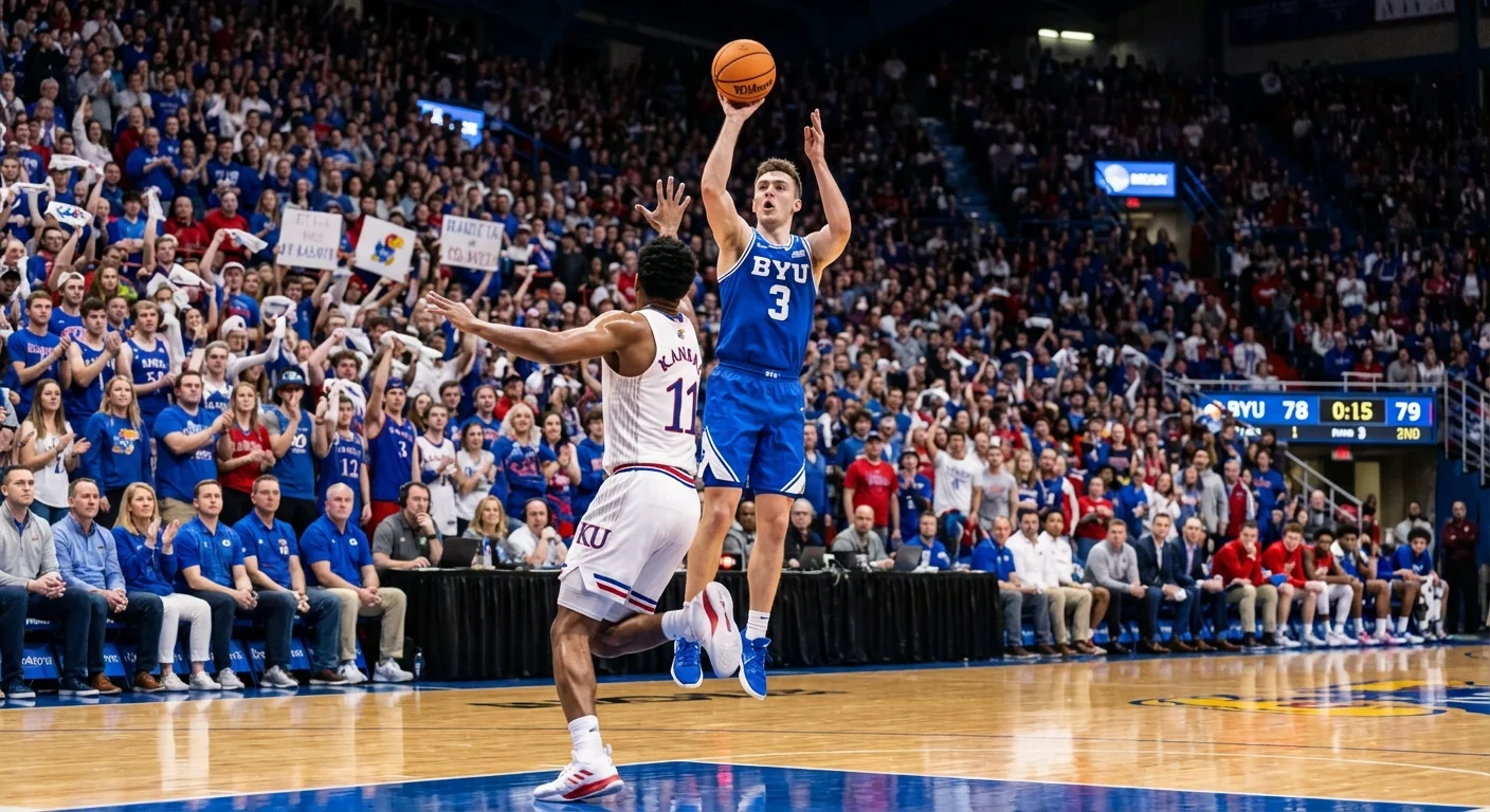 Kansas Outduels No. 13 BYU, 90-82 - Image 2