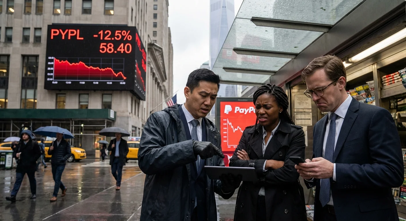 PayPal Plunges: Weak Outlook, New CEO Shock - Image 1