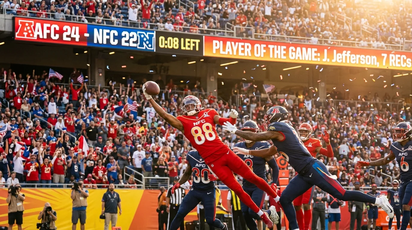 Pro Bowl Score: Who Won the Flag Finale? - Image 1