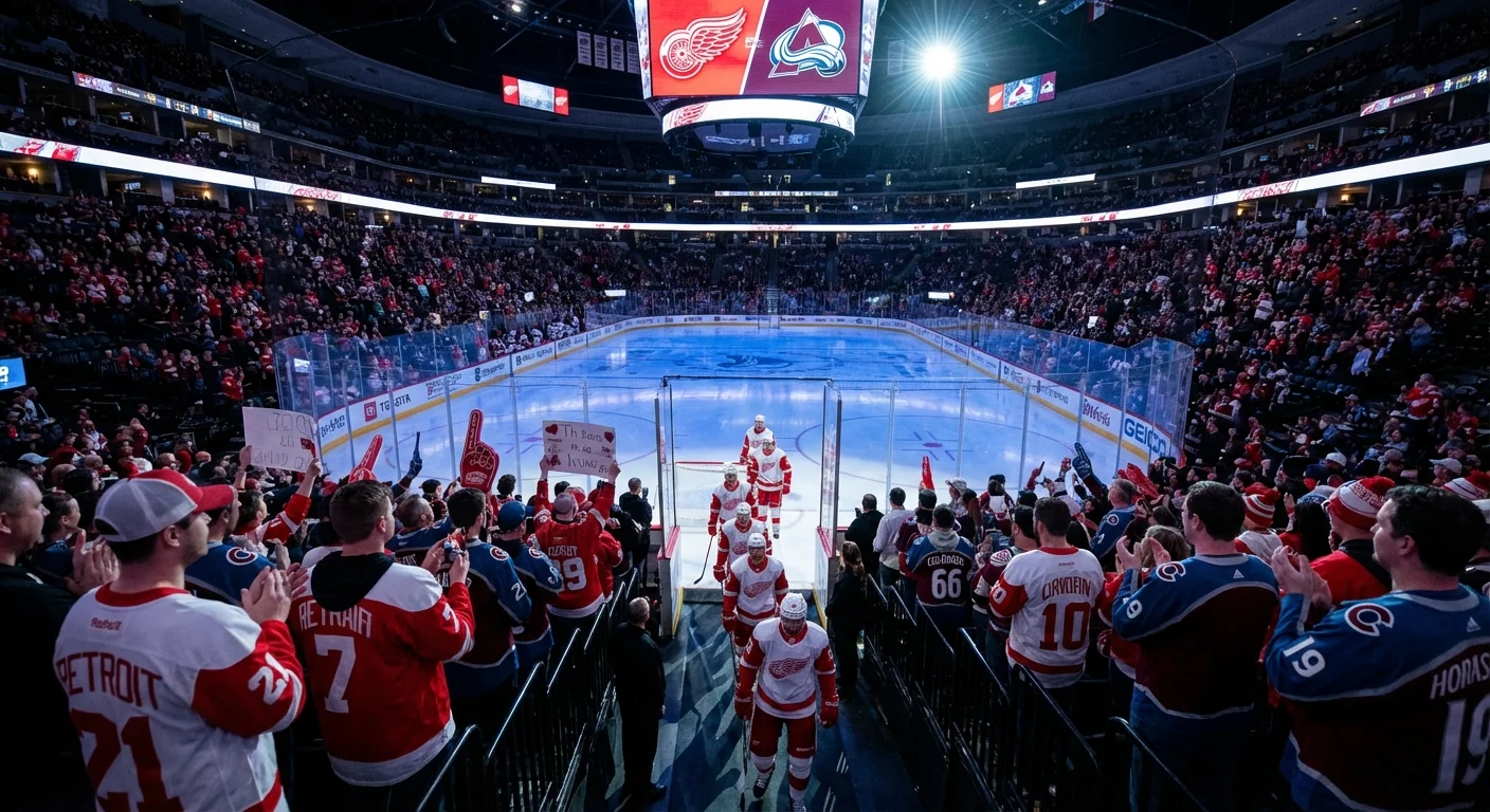 Revenge in Denver: Red Wings vs Avalanche - Image 1