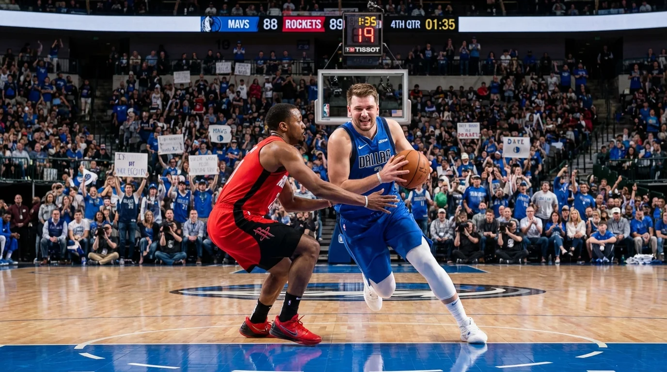 Rockets Edge Mavs 111-107 on National TV - Image 2