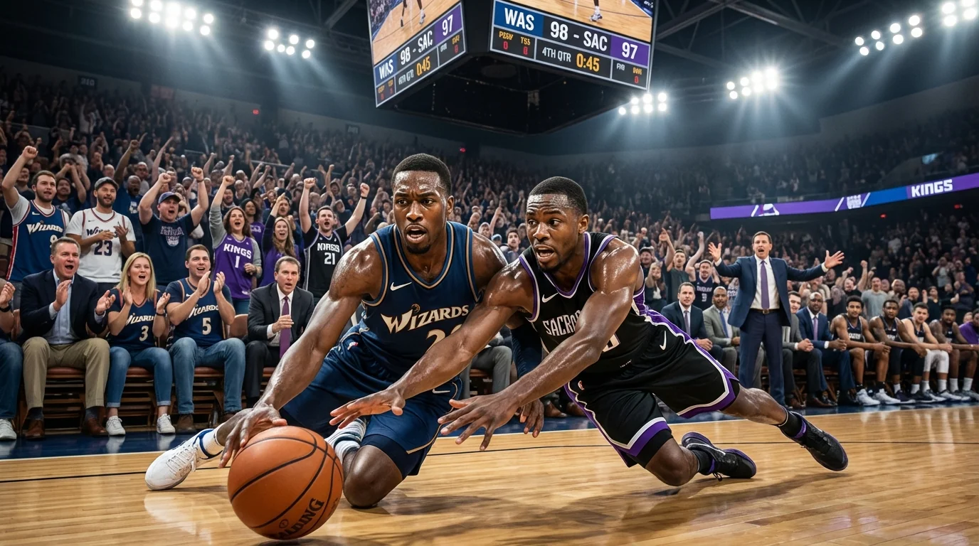 Rookie Riley Shines as Wizards Stun Slumping Kings - Image 1