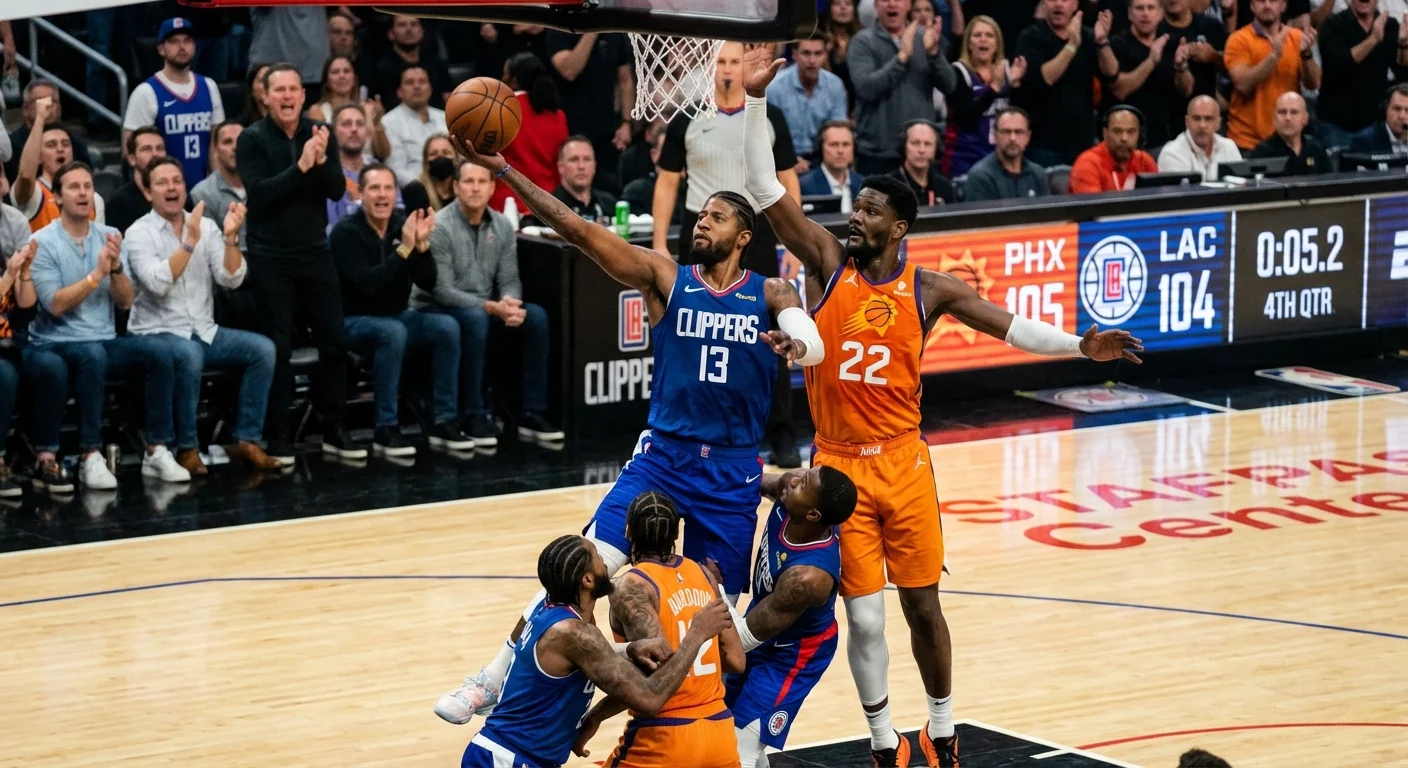 Stars Sit, Clippers Blitz Short-Handed Suns - Image 2