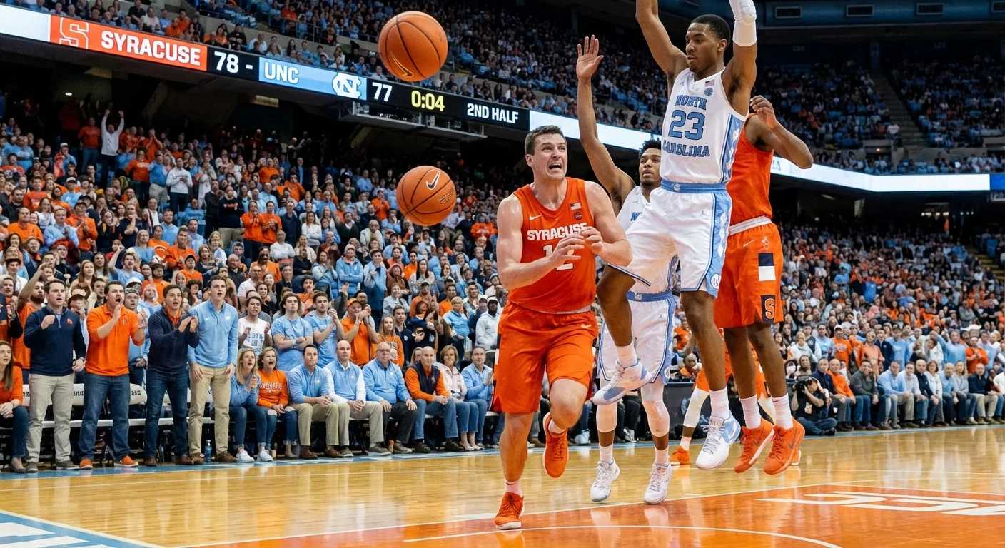 UNC-Syracuse: Trap Game Before Duke Looms - Image 2