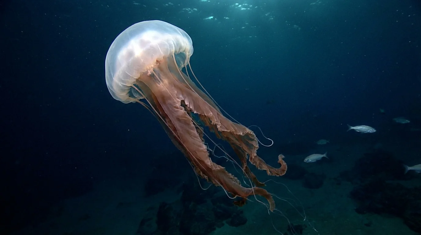Viral Phantom Jellyfish Filmed Off Argentina Coast - Image 1